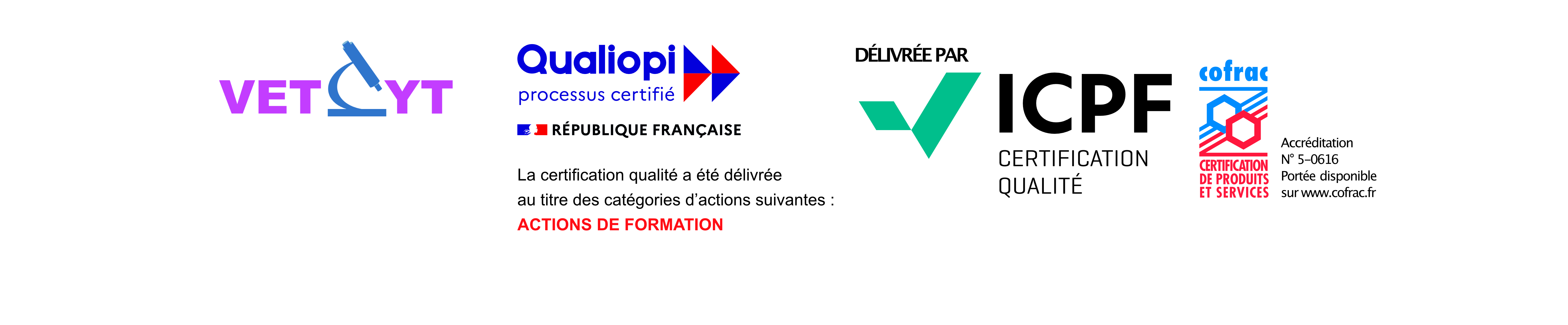 Bandeau Marque Qualiopi Vetcyt